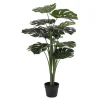 Plante Artificielle Monstera, Vert, Polyéthylène, 17x18x90 cm, Seven Design