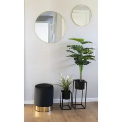 Plante Artificielle Monstera, Vert, Polyéthylène, 17x18x90 cm, Seven Design