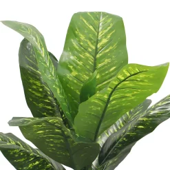 Plante artificielle Pothos Rebecca Mobili Hieki 90x35x35 PEVA Polyéthylène Vert Marron