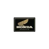 Plaque décorative en métal en relief 30x20 cm Honda MC Motorcycles Gold