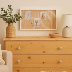 Pêle-mêle magnetique en bambou 60x35cm