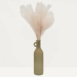 Plumeau artificiel rose 110cm lot de 3