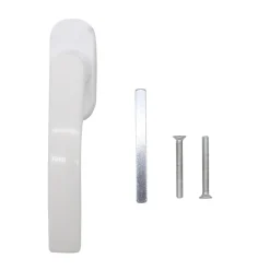 Poignée de Fenêtre, Carré de 7 mm, Oscillo-battante, Blanc, CADAP, pour PBC