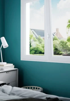 Poignée de fenêtre Irvil GoodHome blanc mat L.104.5 mm