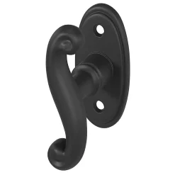 Poignée de fenêtre Kilhog GoodHome noir l.3,2 x H.7,9 x P.5 cm