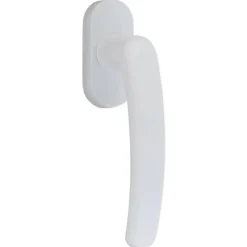 Poignée de fenêtre oscillo-battante PVC laqué blanc RAL 9016