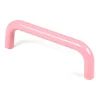 Poignée de meuble abs entraxe 96 mm rose brillant lot de 50 piéces