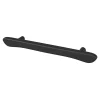 Poignée de meuble en T GoodHome Armel aluminium mat noir l.190mm x l.17mm x H. 30mm entraxe 128mm