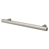 Poignée de meuble en T GoodHome Dizel acier effet nickel satin gris l.200mm x l.12mm x H. 35mm entraxe 160mm