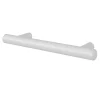 Poignée de meuble en T GoodHome Dizel acier mat blanc l.136mm x l.12mm x H. 35mm entraxe 96mm