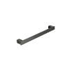 Poignée de meuble en zamac finition canon de fusil mat e 128 mm avec vis incluses