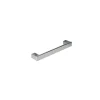 Poignée de meuble en zamac finition chrome brillant e 96 mm avec vis incluses
