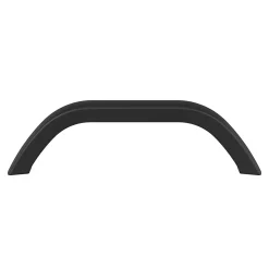 Poignée de meuble nœud GoodHome Irvil aluminium mat noir l.110mm x l.12mm x H. 30mm entraxe 96mm