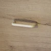 Poignée de meuble nœud Plastic Plastique mat blanc l.106mm x H. 10mm entraxe 96mm