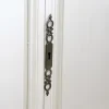 Poignée de meuble Rohan effet laiton satin doré l.141mm x H. 16mm entraxe 128mm