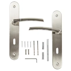 Poignée de porte 195 Colours Hirel chrome vendue par 3 pièces