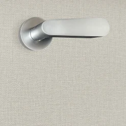 Poignée de porte design finition aspect chrome mat Regina - KATCHMEE