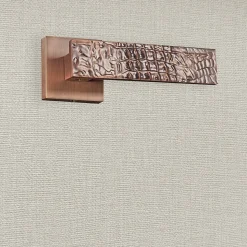 Poignée de porte design finition aspect bronze brossé Bruna - KATCHMEE