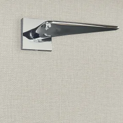 Poignée de porte design finition aspect chrome brillant Andrea - KATCHMEE
