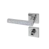 Poignée de porte d'intérieur Premium chrome Strass à condamnation