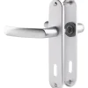 Poignée de porte intérieure - Budget - Vachette - Gris argent - Clé L - 165 mm
