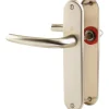Poignée de porte intérieure - San diego - Hoppe Et Cie - Beige ivoire - Bec de cane - 165 mm