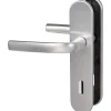 Poignée de porte intérieure - Logio - Vachette - Gris argent - Clé L - 165 mm