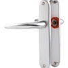 Poignée de porte intérieure - San diego - Hoppe Et Cie - Gris argent - Bec de cane - 165 mm