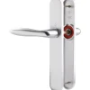 Poignée de porte intérieure - Verona - Hoppe Et Cie - Gris argent - Bec de cane - 195 mm