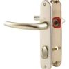 Poignée de porte intérieure - San diego - Hoppe Et Cie - Beige ivoire - Condamnation - 165 mm