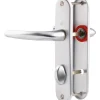Poignée de porte intérieure - San diego - Hoppe Et Cie - Gris argent - Condamnation - 165 mm