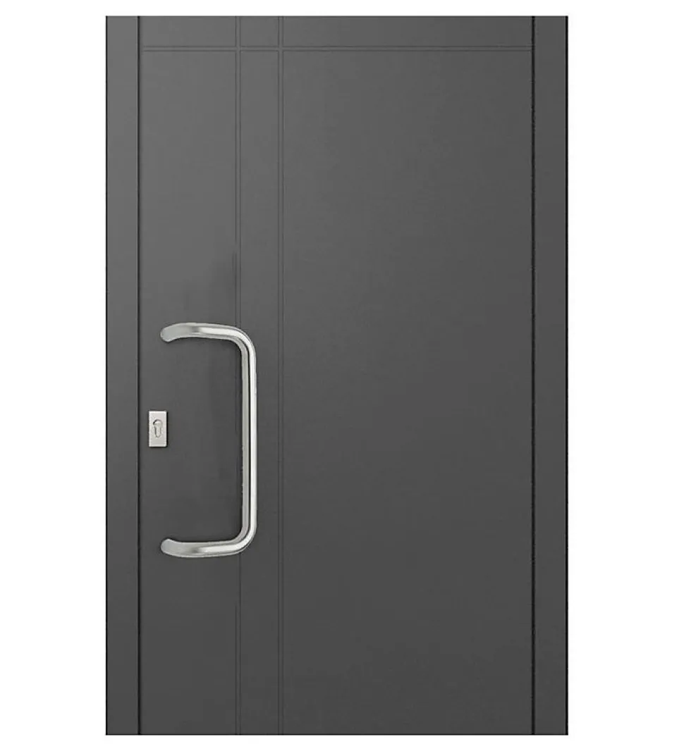 Poignée de tirage Bricard 400 mm baton maréchal pour portes intérieur exterieur inox