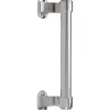 Poignée de tirage coudée Aluminium - Diamètre 25 x 220 mm - Type 502 - Vachette