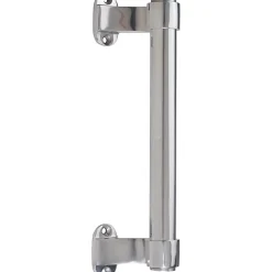 Poignée de tirage coudée Aluminium - Diamètre 25 x 220 mm - Type 502 - Vachette