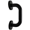 Poignée de Tirage "DECO" KLOSE besser "Black Matt" Diam.20 mm / Axe 110 mm Noire