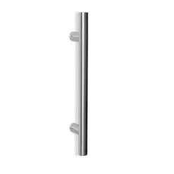 Poignée de tirage Diamètre 30 mm - Entraxe300 - S75 - L450 mm - INOX 304 satiné