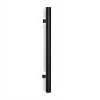 Poignée de tirage Diamètre 30 mm - v500 - S75 - L650 mm - INOX 304 Laqué RAL 9005 Noir Mat