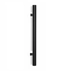 Poignée de tirage Diamètre 30 mm - v500 - S75 - L650 mm - INOX 304 Laqué RAL 9005 Noir Mat
