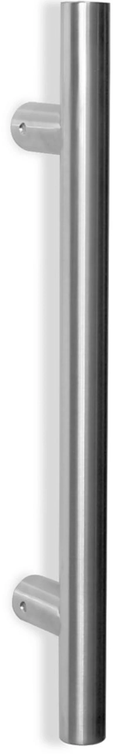 Poignée de tirage Diamètre 30 mm - Entraxe500 - S75 - L650 mm - INOX 304 satiné