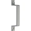 Poignée de tirage droite Argent - 156 x 20 mm - Argenta