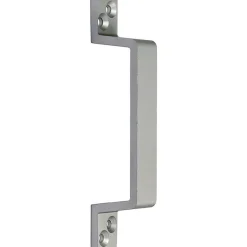 Poignée de tirage droite Argent - 156 x 20 mm - Argenta