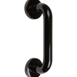 Poignée de tirage noire - Diamètre 23 x 183 mm - NY.75.23 - Normbau