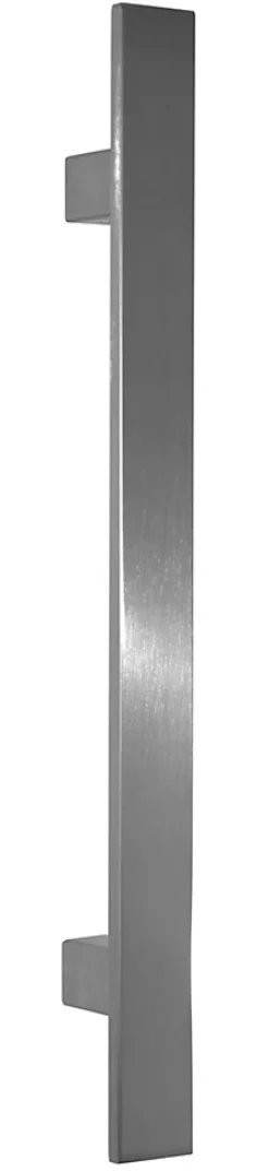 Poignée de tirage Rectangle 40x10 mm - Entraxe350 - S55 - L500 mm - INOX 304 satiné
