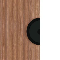Poignée pour porte coulissante DESIGN demi-lune noir mat - KATCHMEE