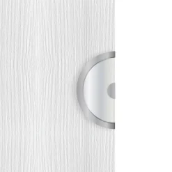 Poignée pour porte coulissante DESIGN demi-lune finition chromée - KATCHMEE