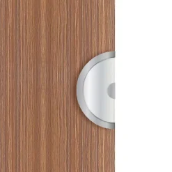 Poignée pour porte coulissante DESIGN demi-lune finition chromée - KATCHMEE