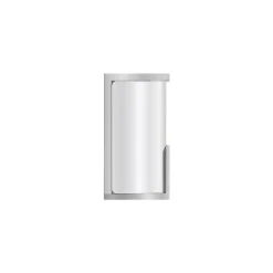 Poignée pour porte coulissante DESIGN rectangle finition chromée brillante