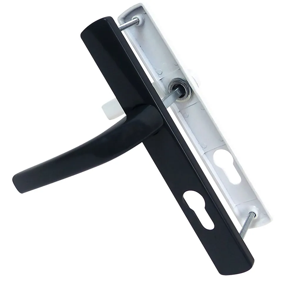 Poignée pour porte de service Bicolore Finition extérieure gris 7016 et intérieure blanc 9016