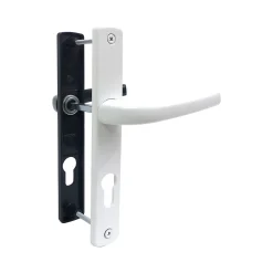Poignée pour porte de service Bicolore Finition extérieure gris 7016 et intérieure blanc 9016