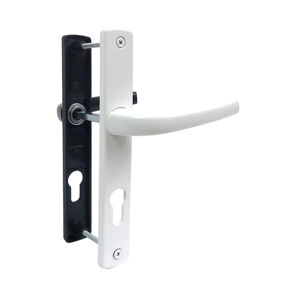 Poignée pour porte de service Bicolore Finition extérieure gris 7016 et intérieure blanc 9016
